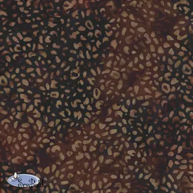 45" Rayon - Animal Skin - Fudge