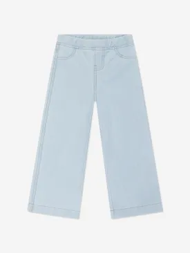 Aigner Girls Sweat Denim Trousers in Blue