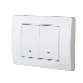 Avan Modern Design 2 Gang 10A Switch