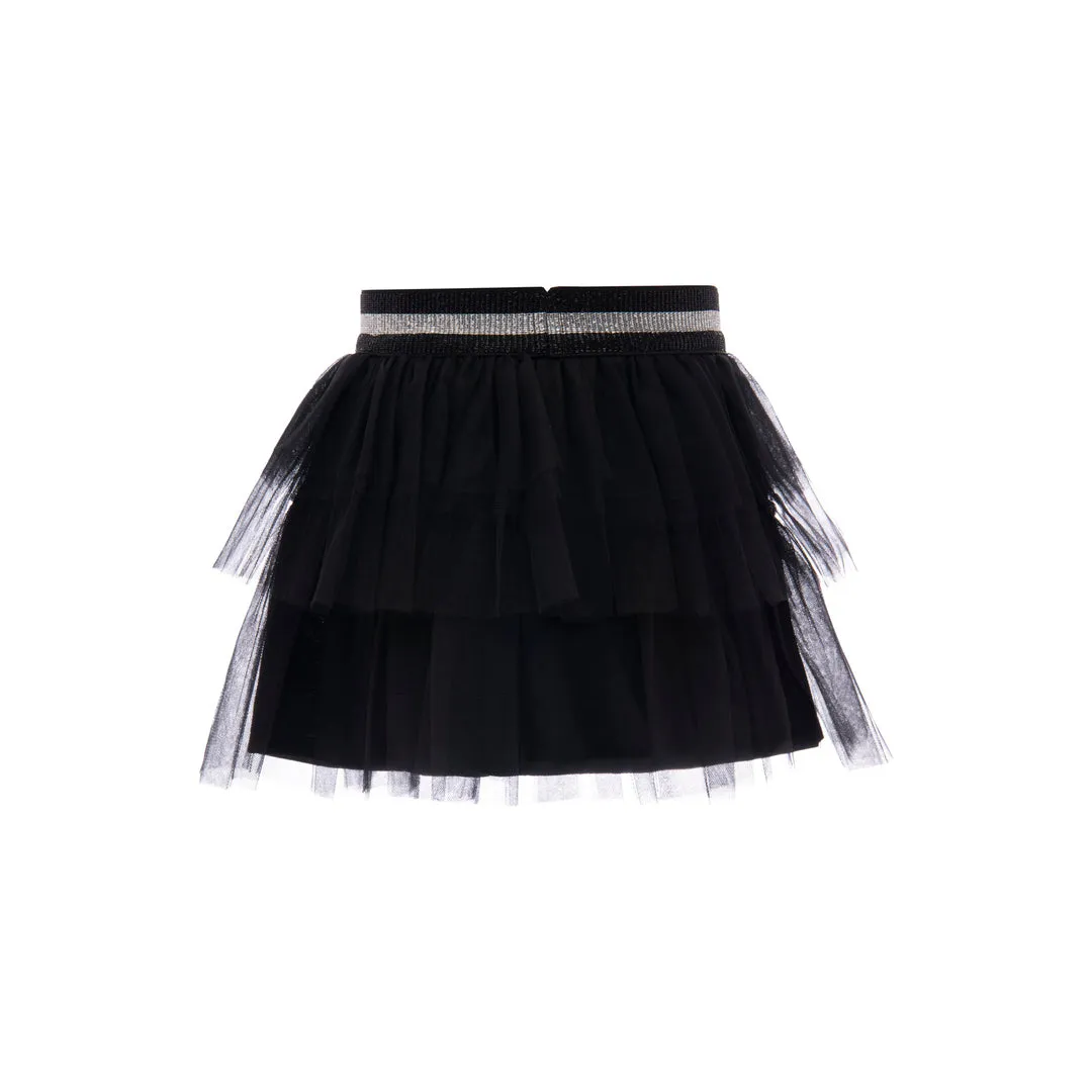 Black MIDI Tutu Skirt