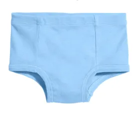 Boys and Girls Soft Cotton Simple Brief | Bright Light Blue