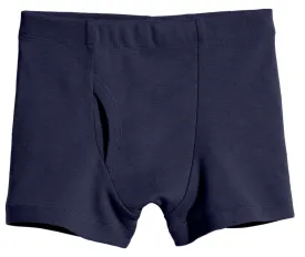 Boys Organic Boxer Briefs Seconds | Damage Navy