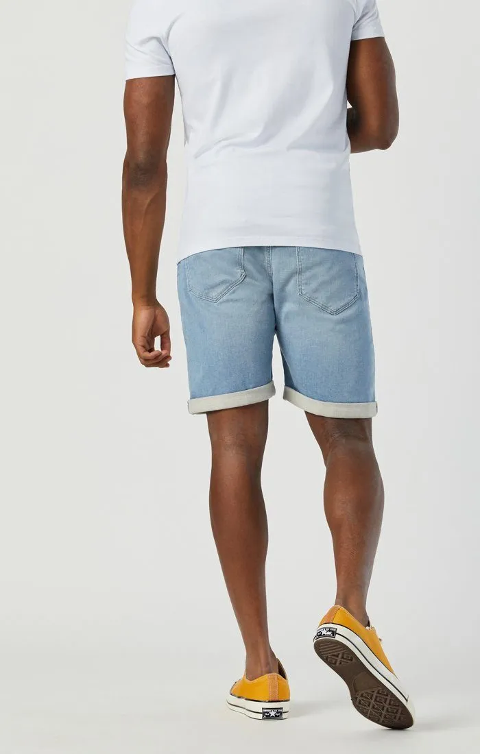 BRIAN SHORTS IN LIGHT BRUSHED ATHLETIC