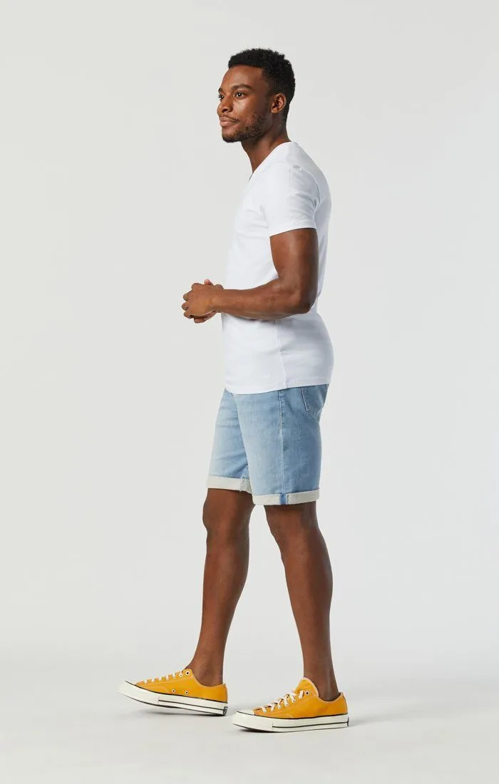 BRIAN SHORTS IN LIGHT BRUSHED ATHLETIC