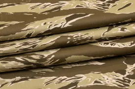 Camouflage Printed Denim - Light Khaki