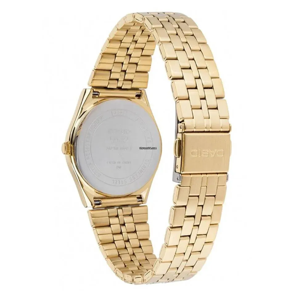 Casio Vintage Gold Dial Bracelet Men's Watch| MTP-B145G-9AVDF