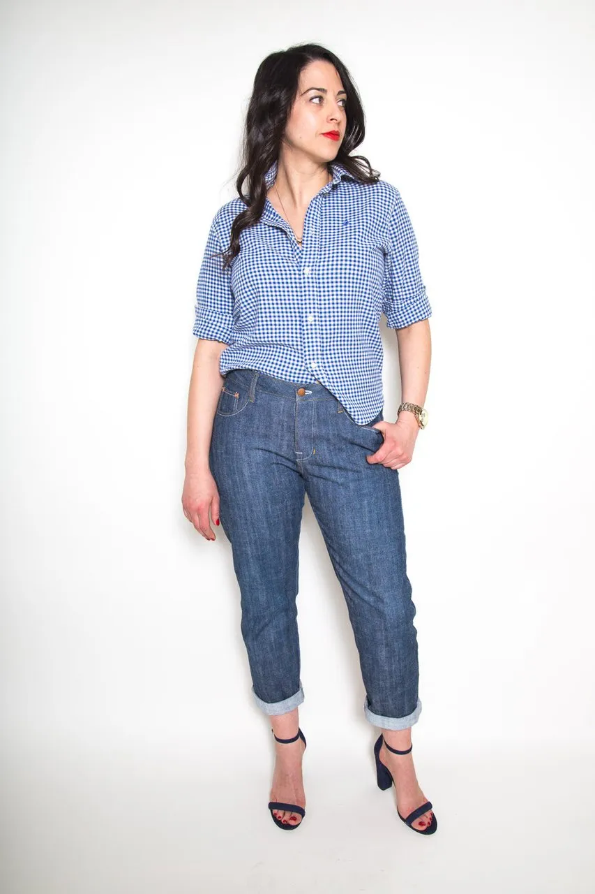 Closet Core - Morgan Boyfriend Jeans Sewing Pattern