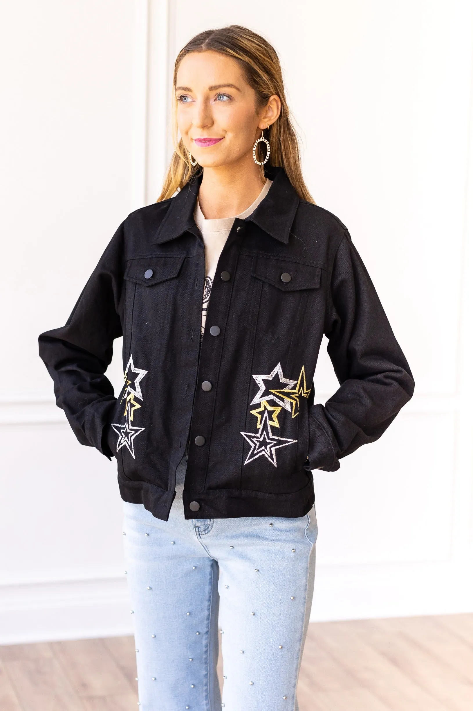 Cosmic Cowgirl Denim Jacket