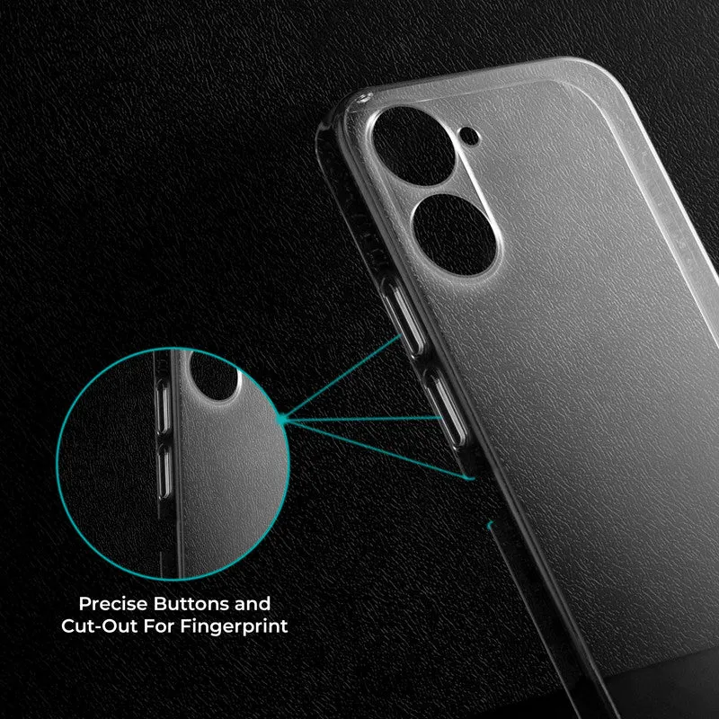 Anti-Yellowing Crystal Clear Hard Back Phone Case for Realme 10 Pro 5G