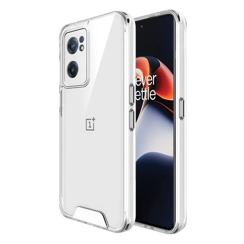 Crystal Clear Transparent Back Cover Case for OnePlus Nord CE 2 5G