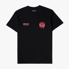 Deface TOPO Tee (Black/Pink)