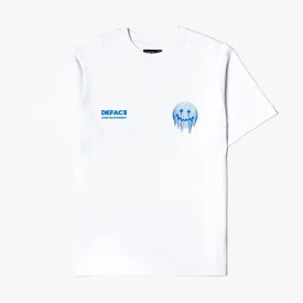 Deface TOPO Tee (White/Electric)