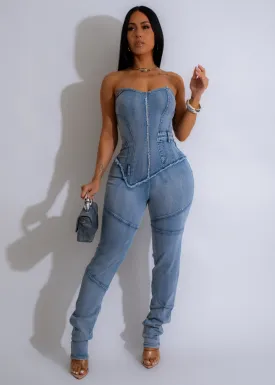 Dreamer Jumpsuit Light Denim