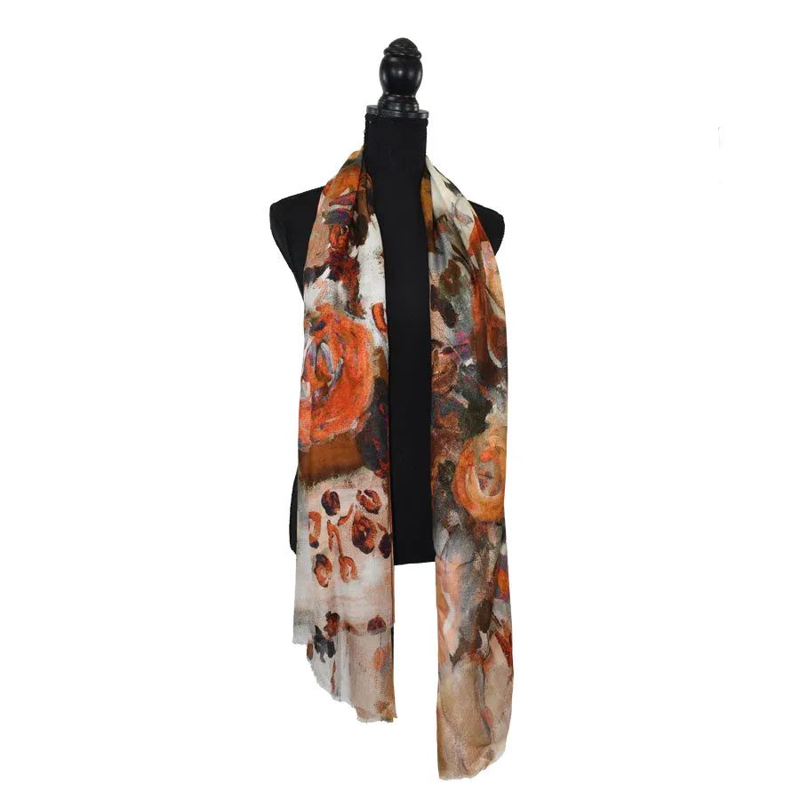 Dupatta Designs Hemingway Earthy Floral Scarf