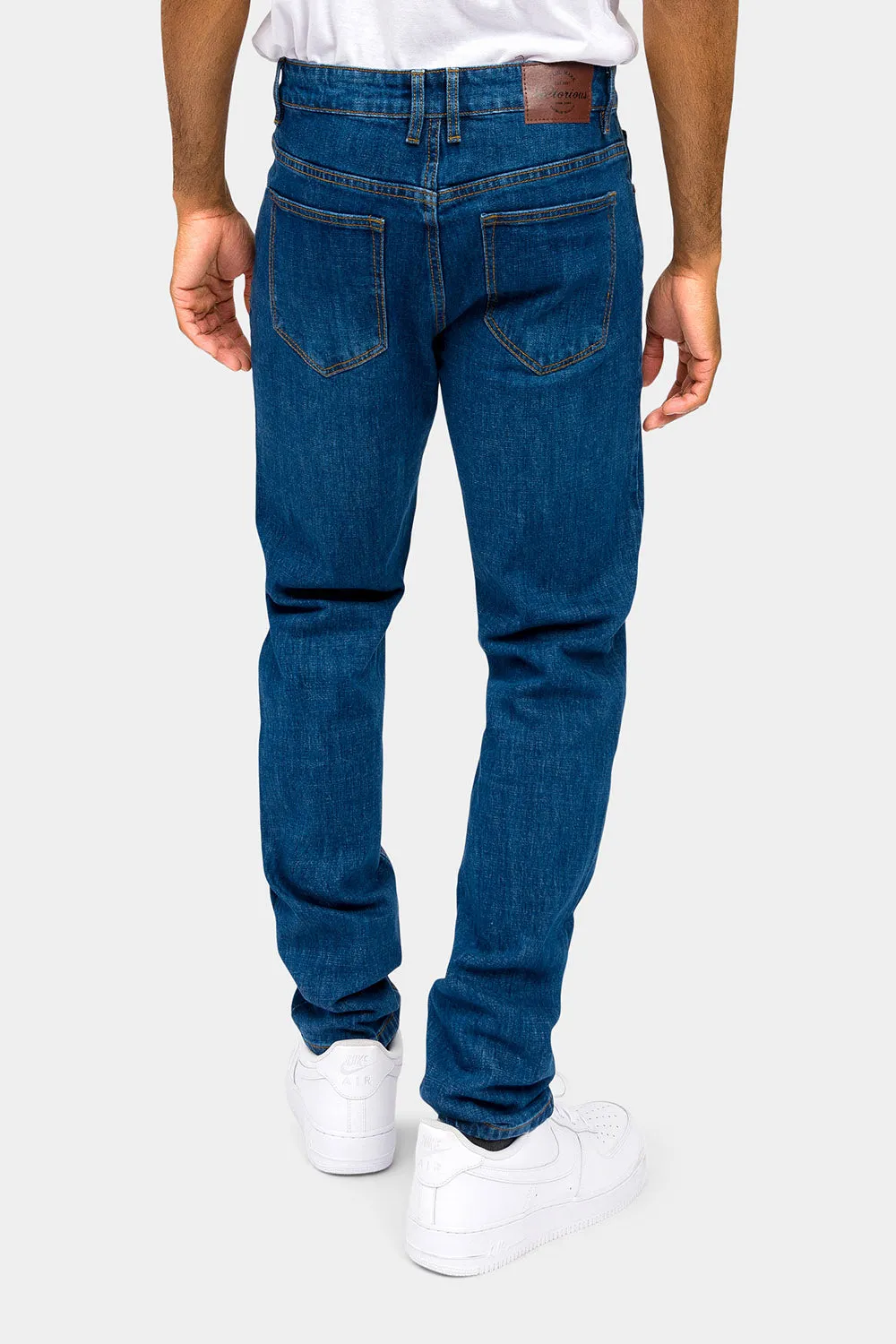 Essential Basic Slim Denim Jeans