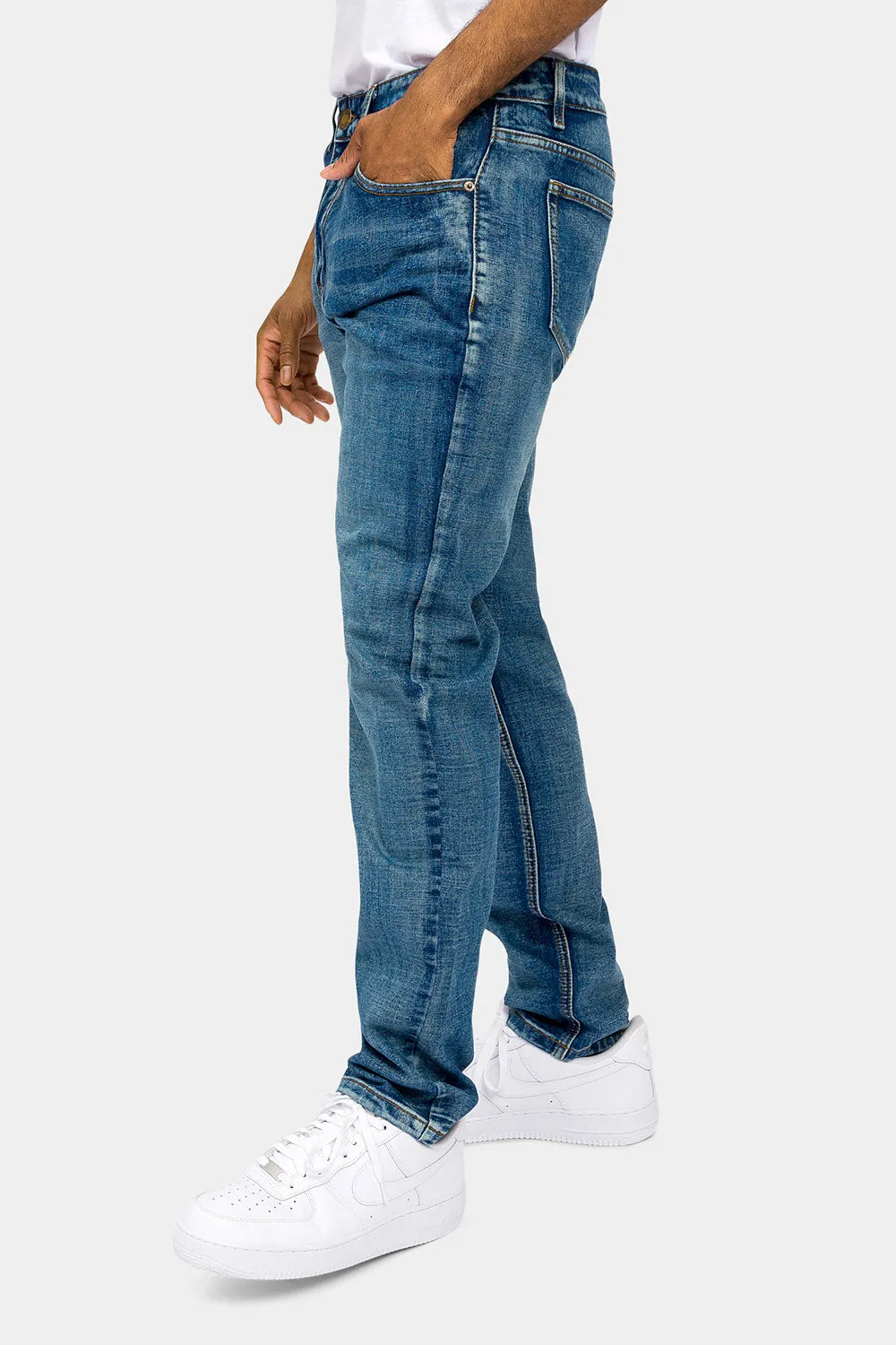 Essential Basic Slim Denim Jeans