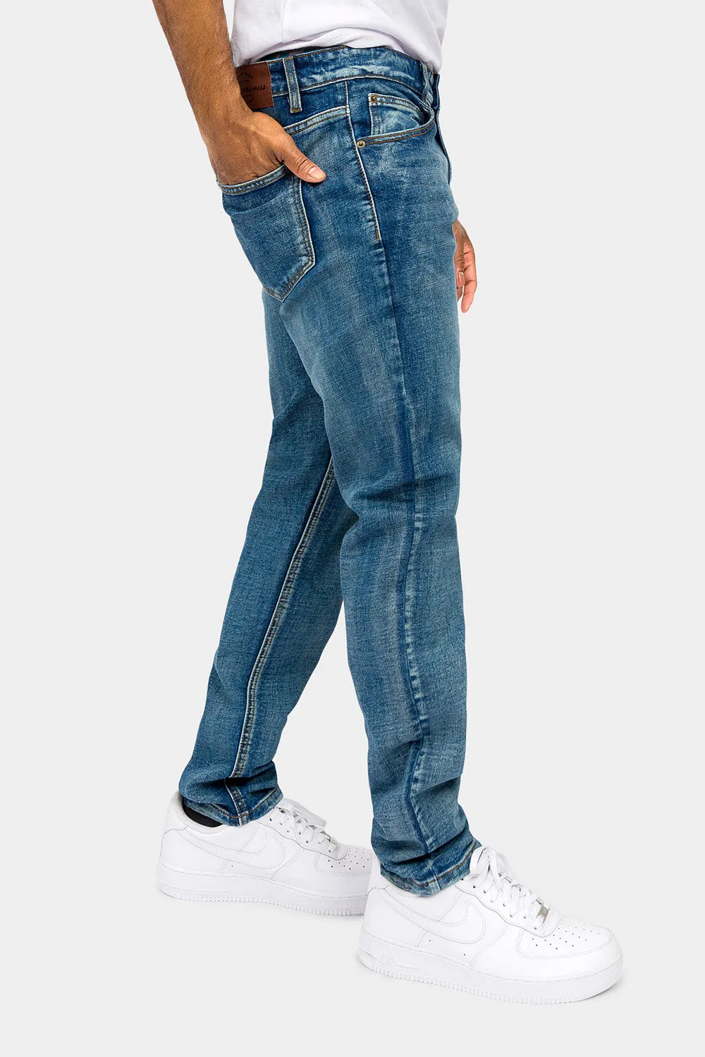 Essential Basic Slim Denim Jeans