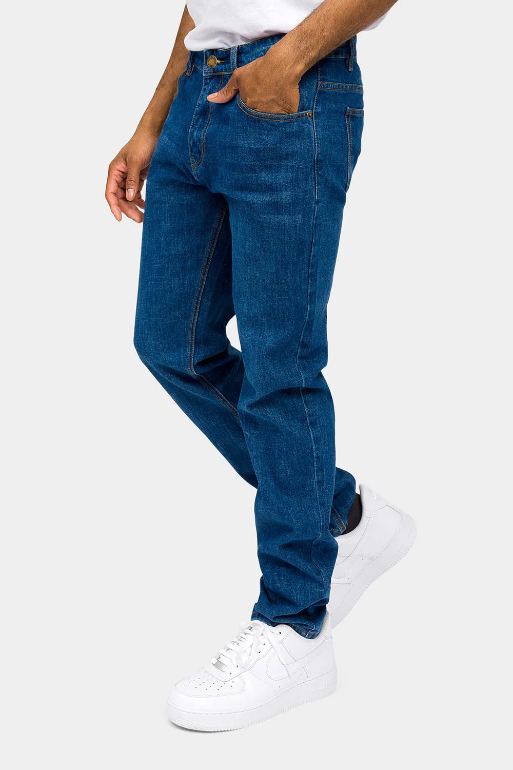 Essential Basic Slim Denim Jeans