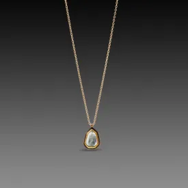 Geometric Topaz Necklace