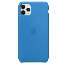 iPhone Liquid Silicone Case (Denim Blue) For iPhone 12 12Pro 12ProMax