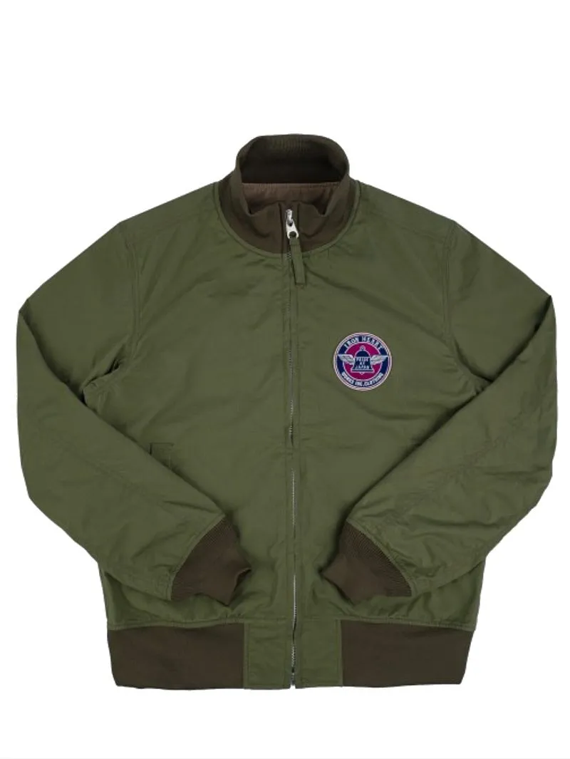 Iron Heart IHJ-130-OLV Reversible Tanker Jacket - Olive