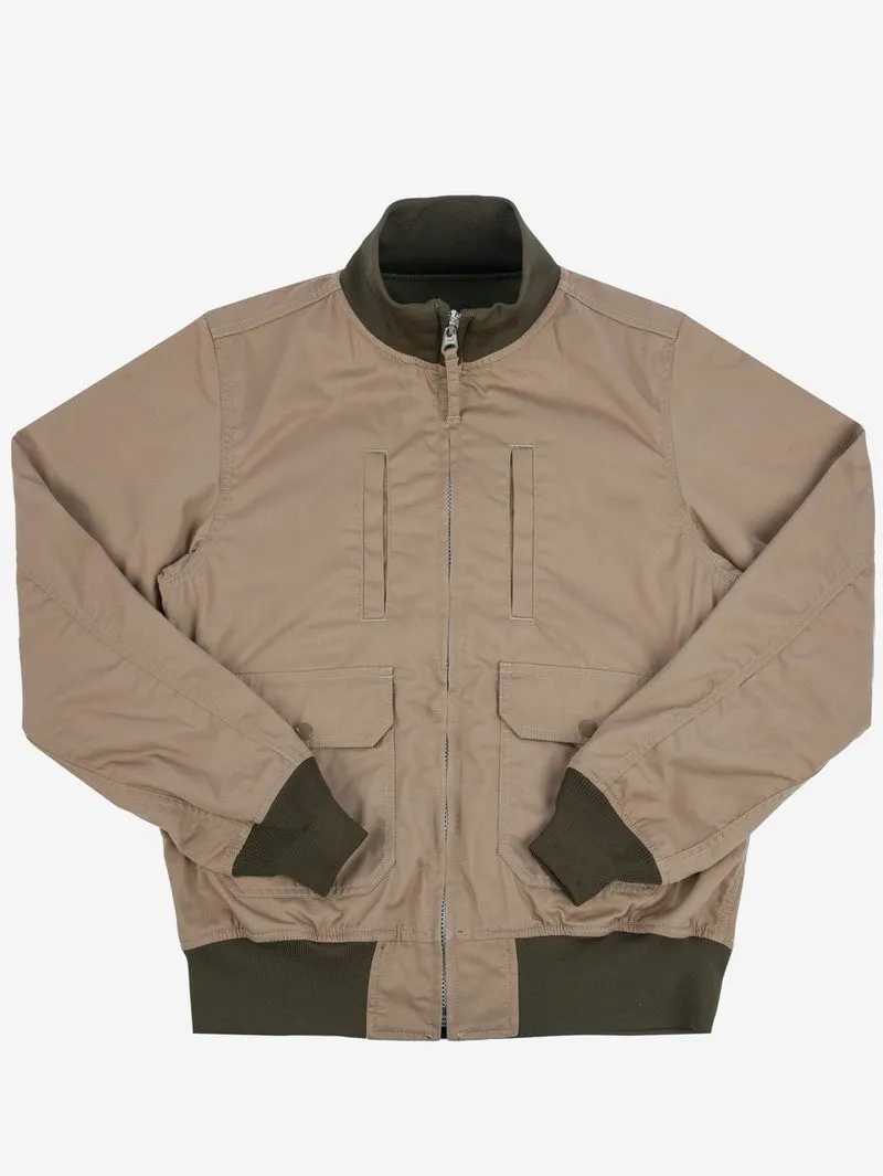 Iron Heart IHJ-130-OLV Reversible Tanker Jacket - Olive