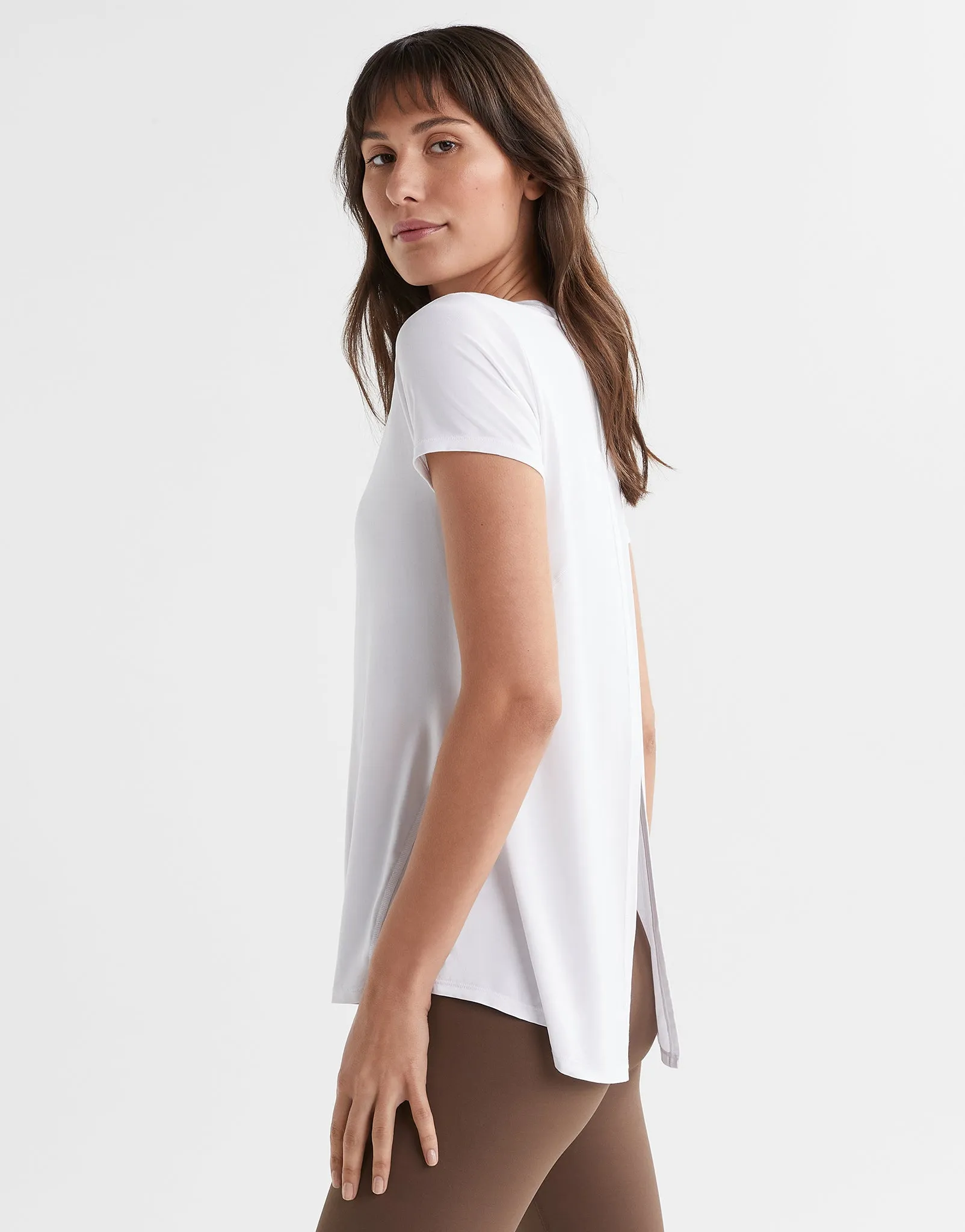 Kendall Short Sleeve Tee - White