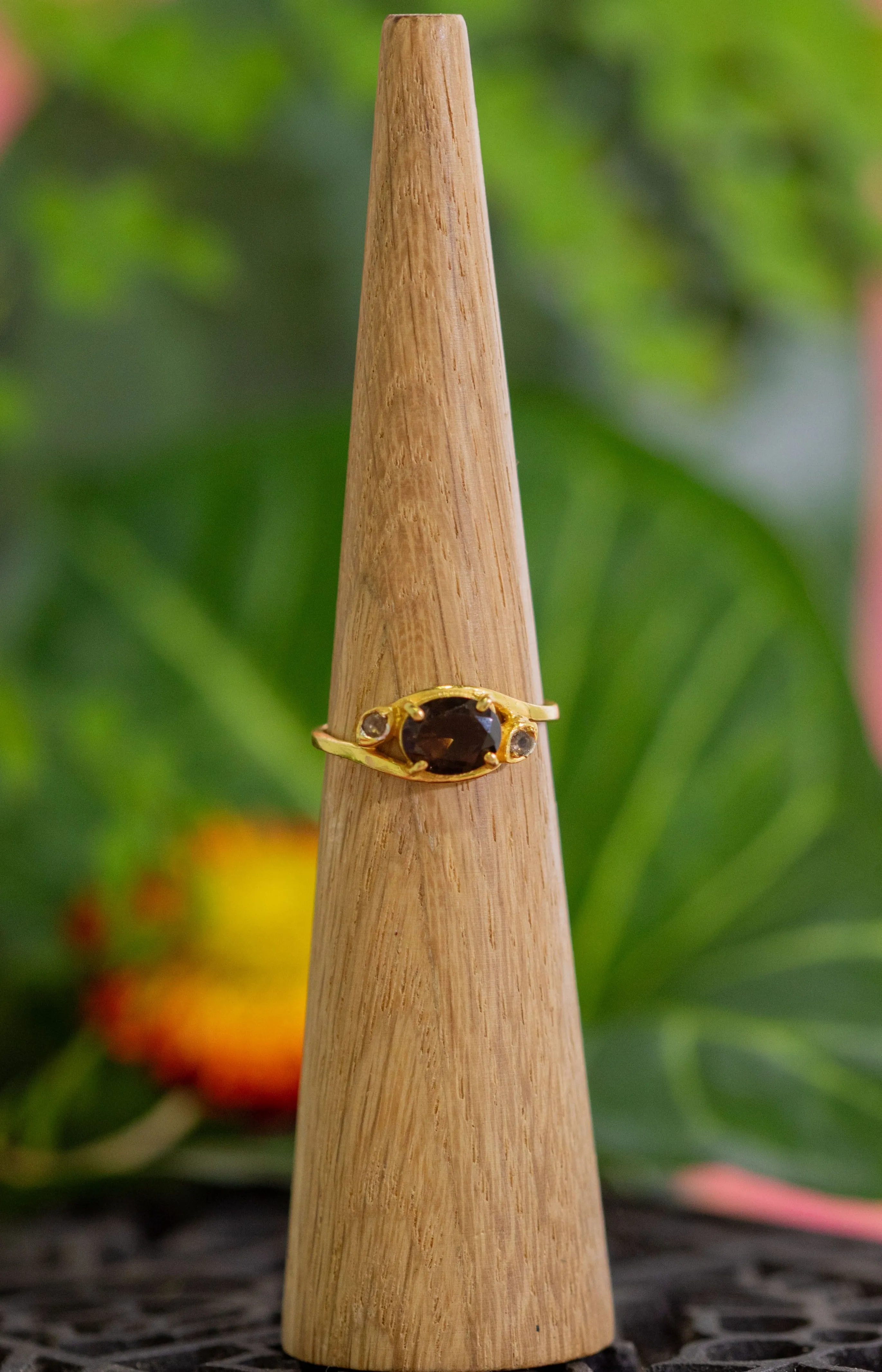 Klara Smoky Quartz Ring