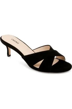 LA1321 L'Agence Aveline Kitten-Heel Sandal