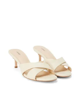 LA1321e L'Agence Aveline Kitten-Heel Sandal