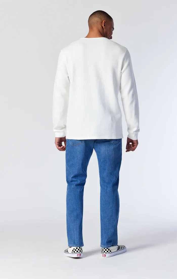 MATT RELAXED STRAIGHT LEG IN LIGHT BRUSHED FEATHER BLUE