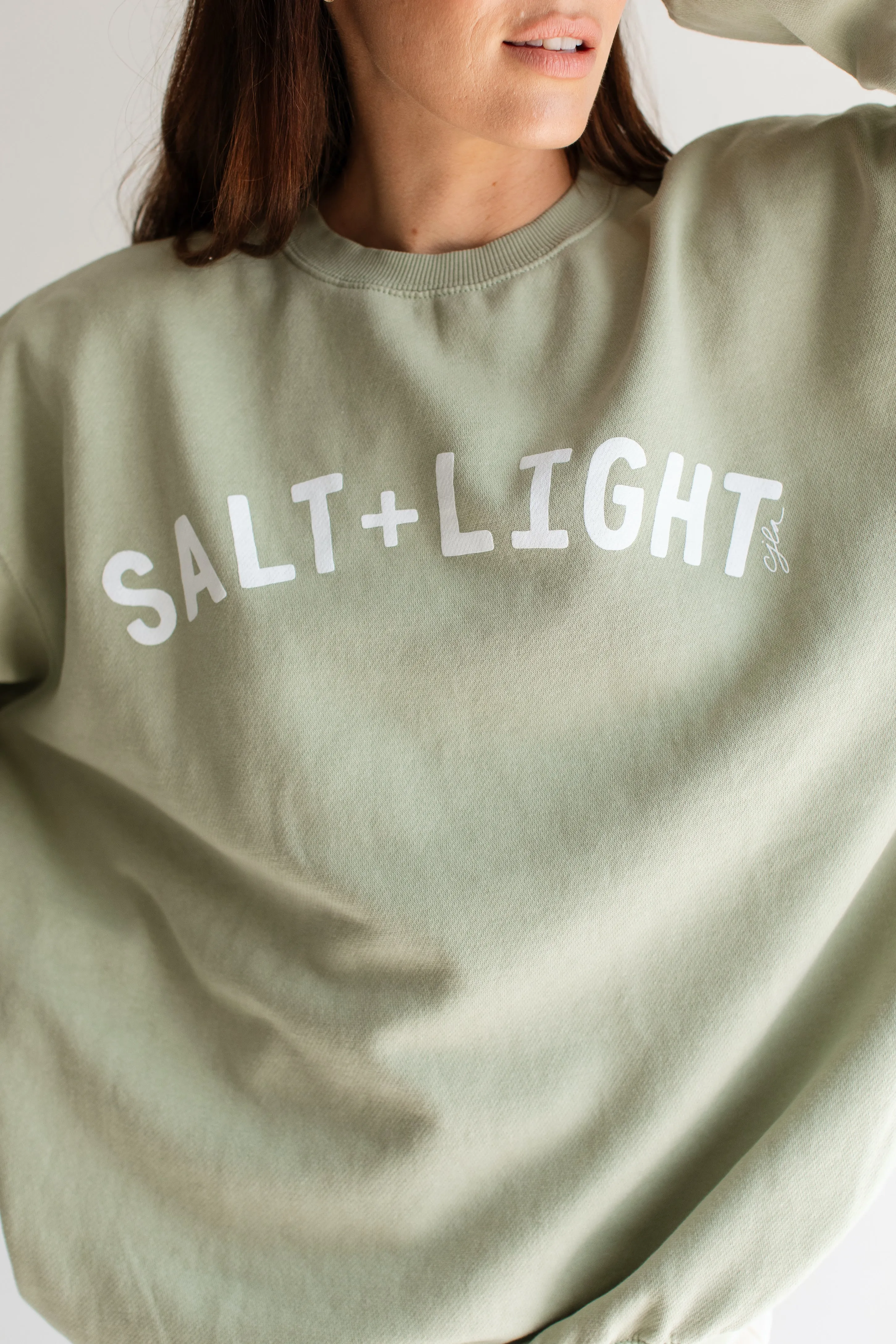 Salt   Light Crewneck