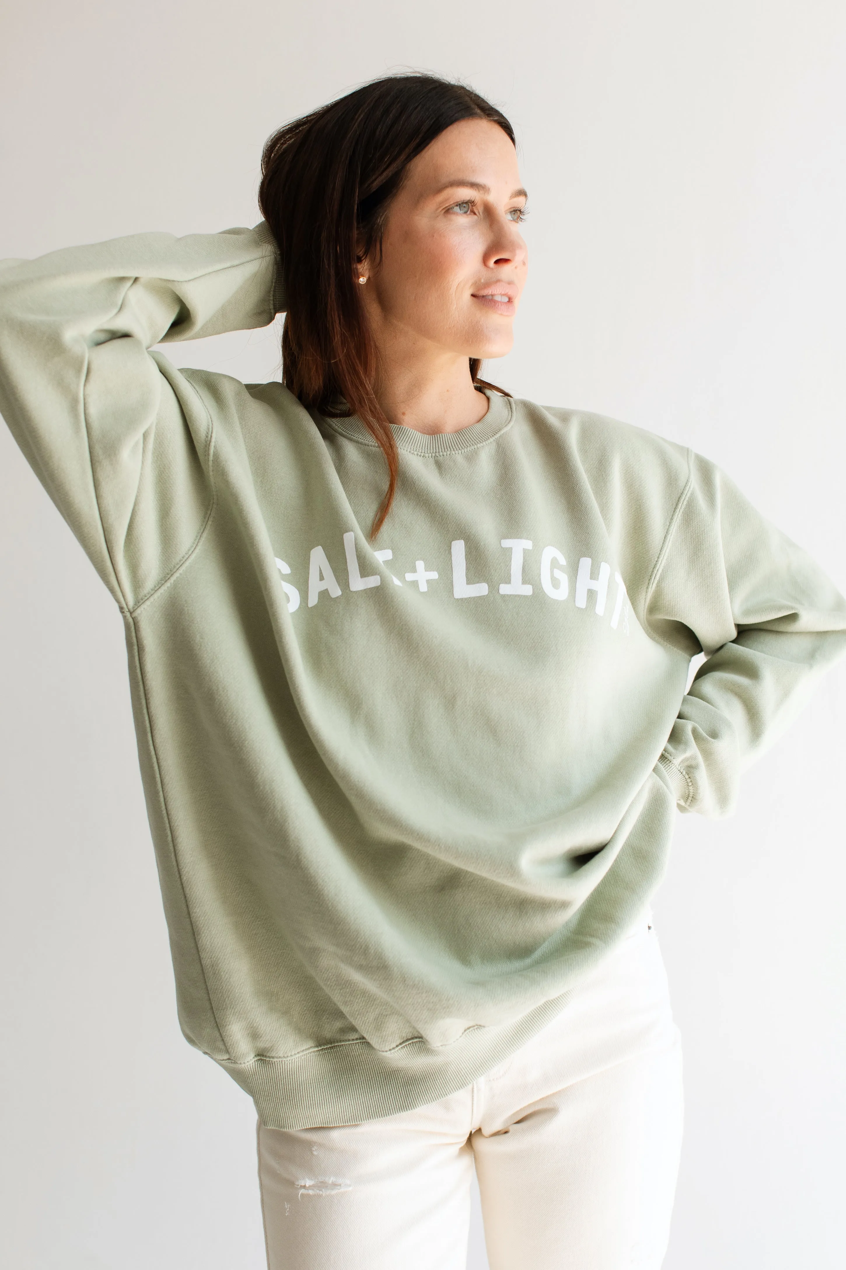 Salt   Light Crewneck